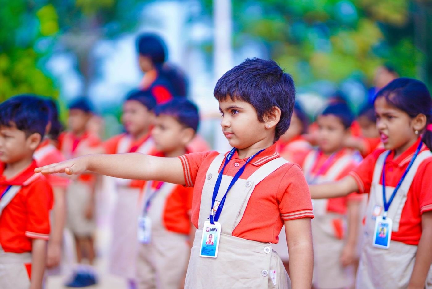 Students at school