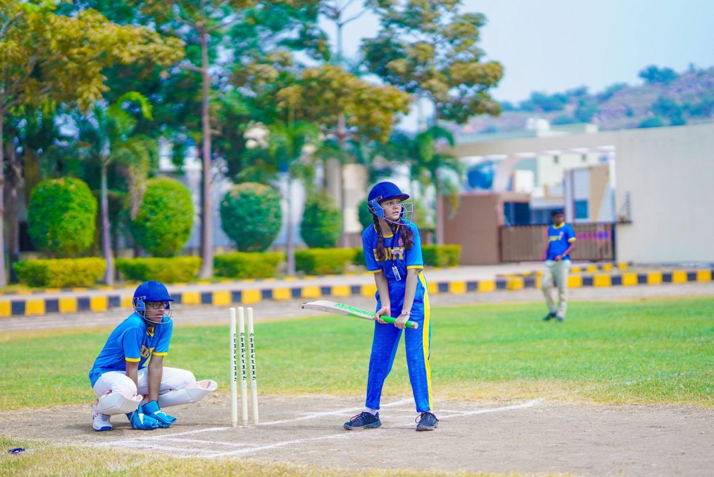 Cricket practice